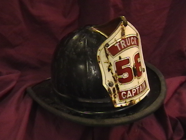 Chicago Firefighter  Captain's Helmet