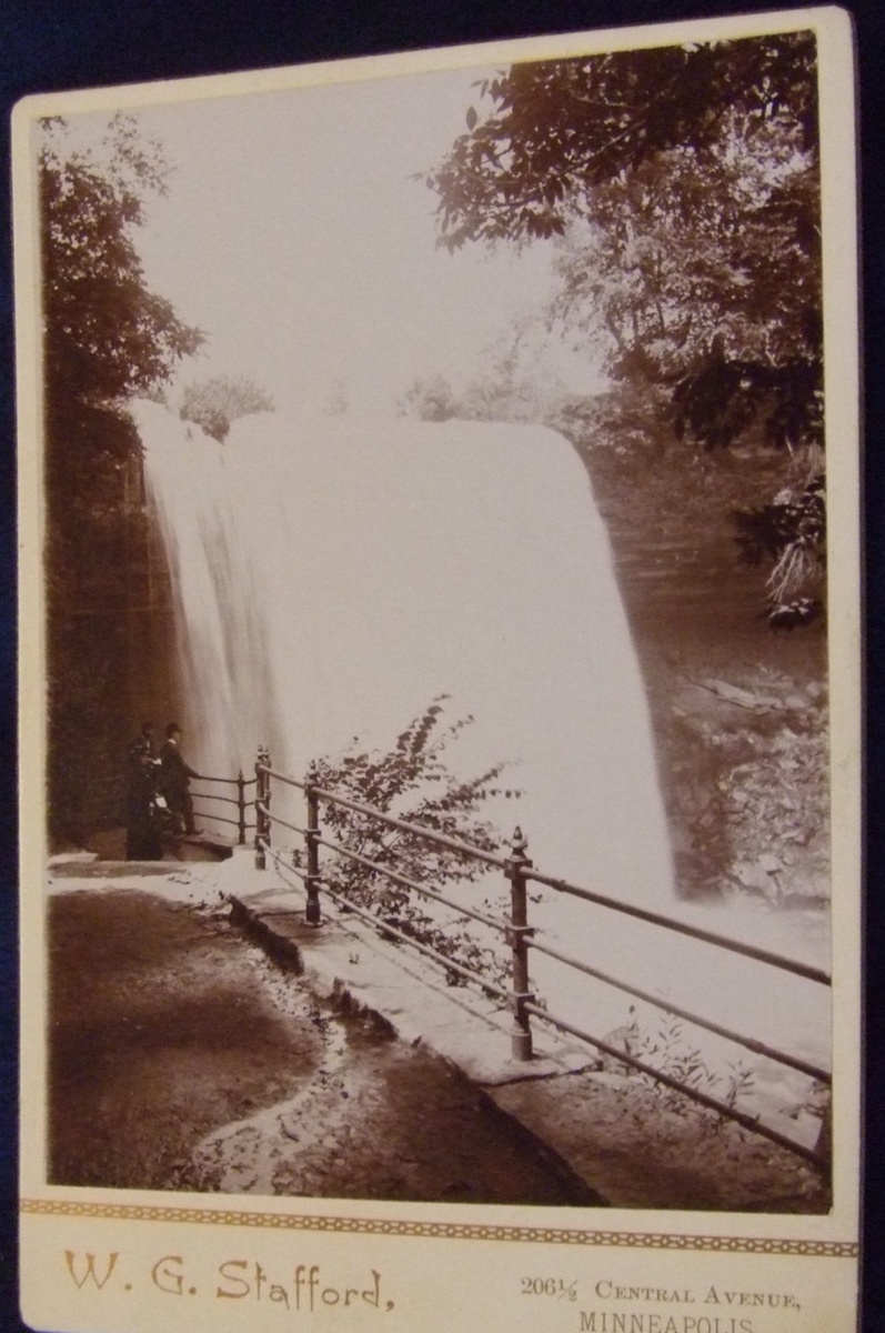 Minnehaha Falls cabinet card