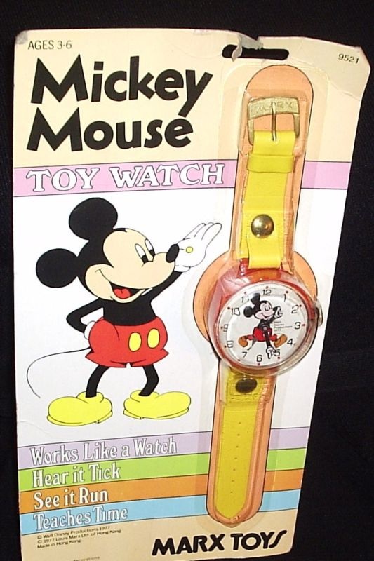 1977 Marx Toy Mickey - Wristwatches