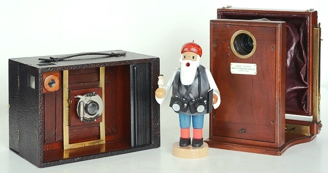 New Antique Wood Cameras for the Holidays