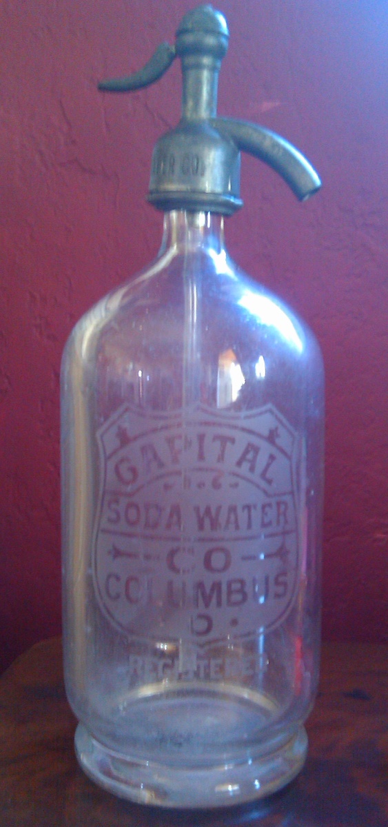 Captial Soda Water Company - Seltzer Bottle