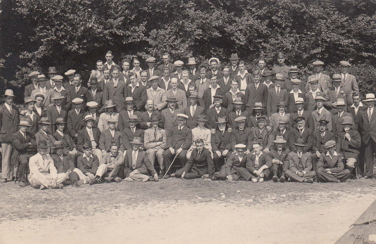 A Photo of a Military Group Scilly Isles 1930/1