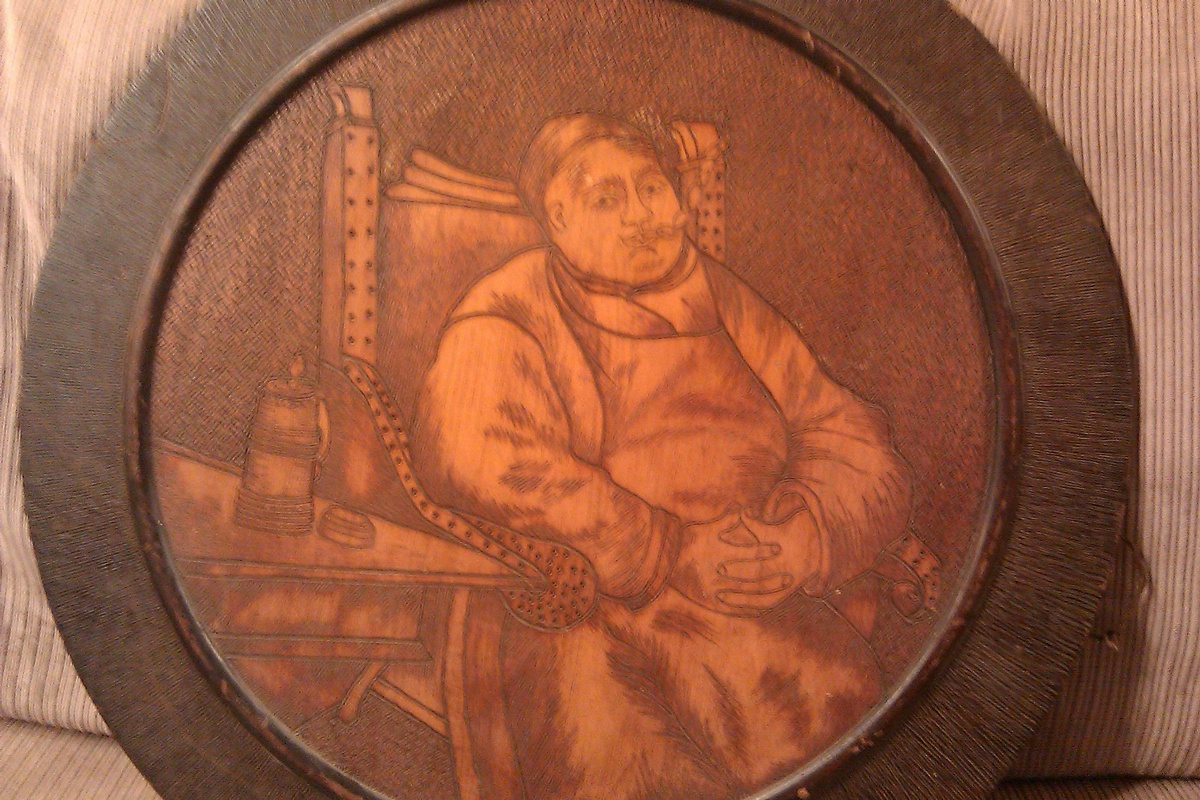 wooden picture