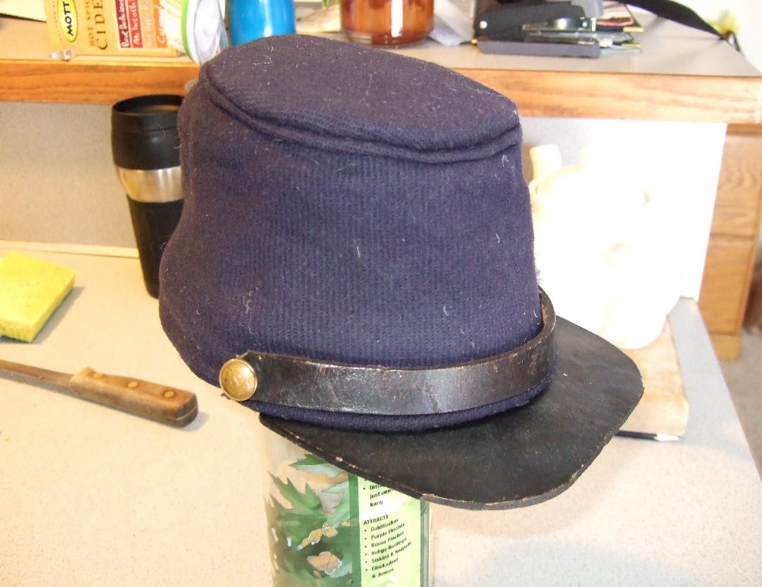 Confederate civil war hat