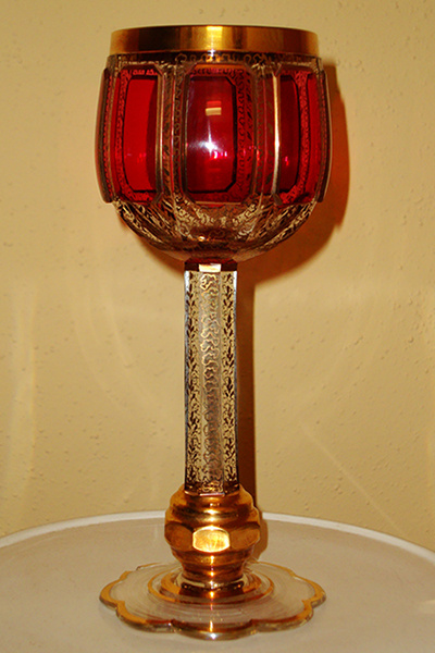 Great Grandmother's Stemware - Art Glass