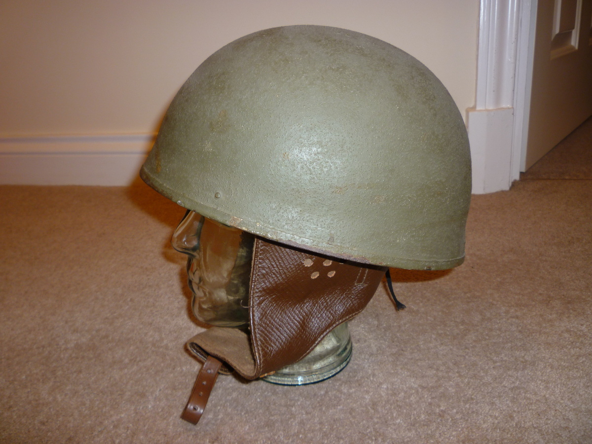 Near mint WW11 1944 British Dispatch riders helmet