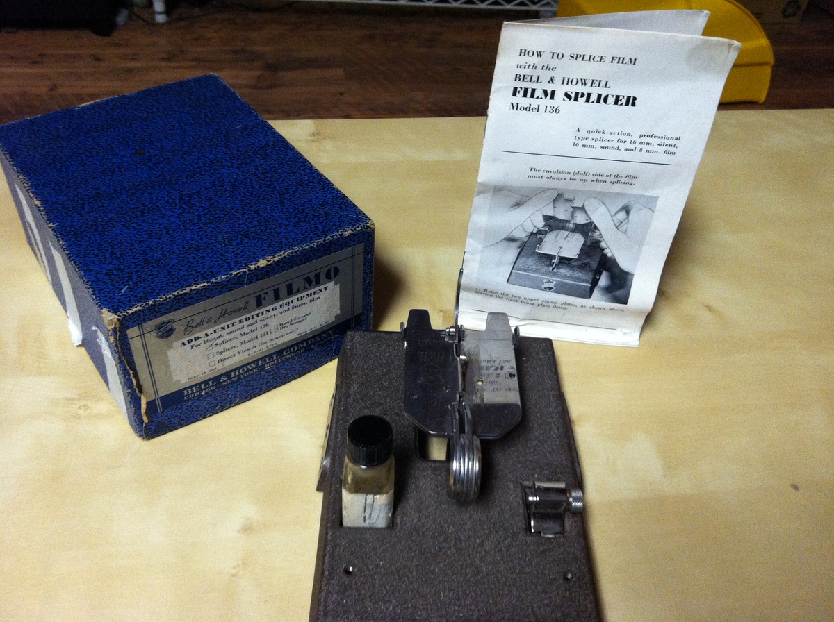 Bell & Howell Filmo 'Add-a-unit' Splicer, Model 136