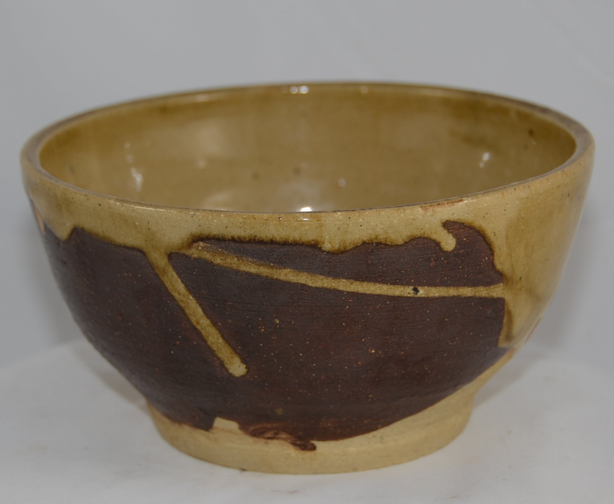 Unknown Drip Glaze Bowl unsigned - Art Pottery