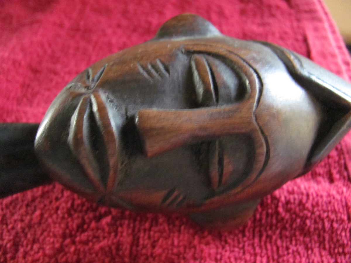 large tribal spoon.