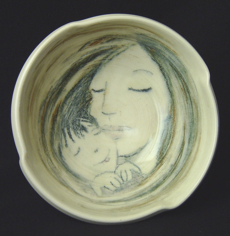 art in a bowl - Art Pottery