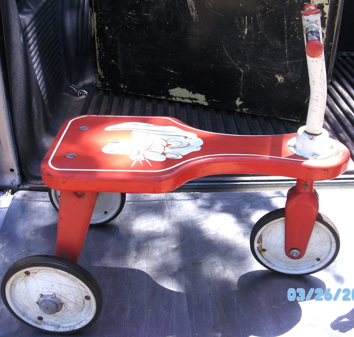 Just wanting to ask here if anyone knows who & when this little scooter may have been mfgr'd.? 