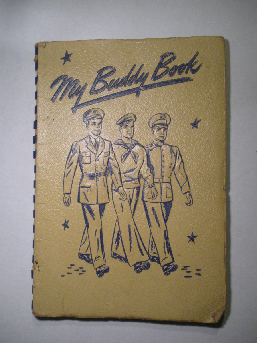My Buddy Book ... Military scrapbook HAPPY VETERANS DAY