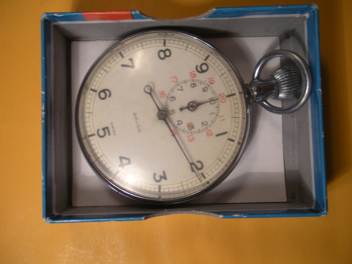 STOP WATCH Jules Racine & Co 7 jewels  - Pocket Watches