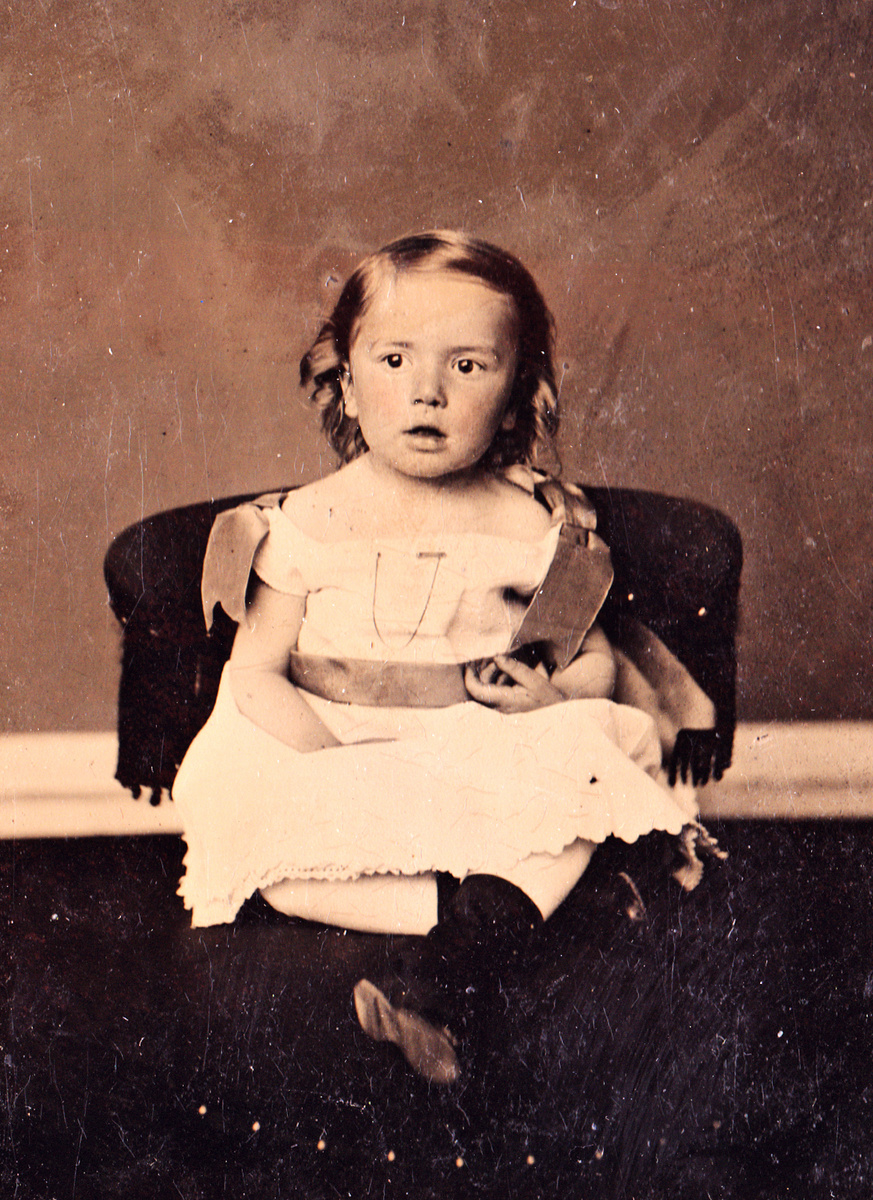 3 Tintypes colored cheeks