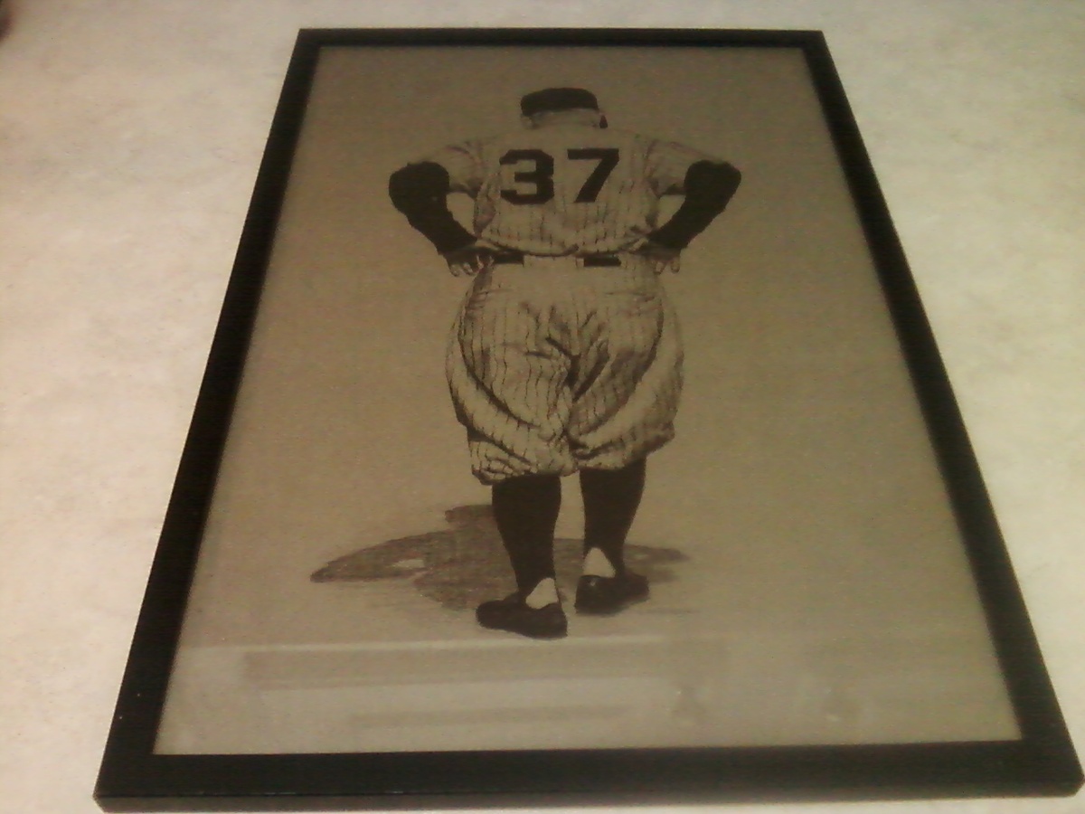 VINTAGE BASEBALL LITHOGRAPH