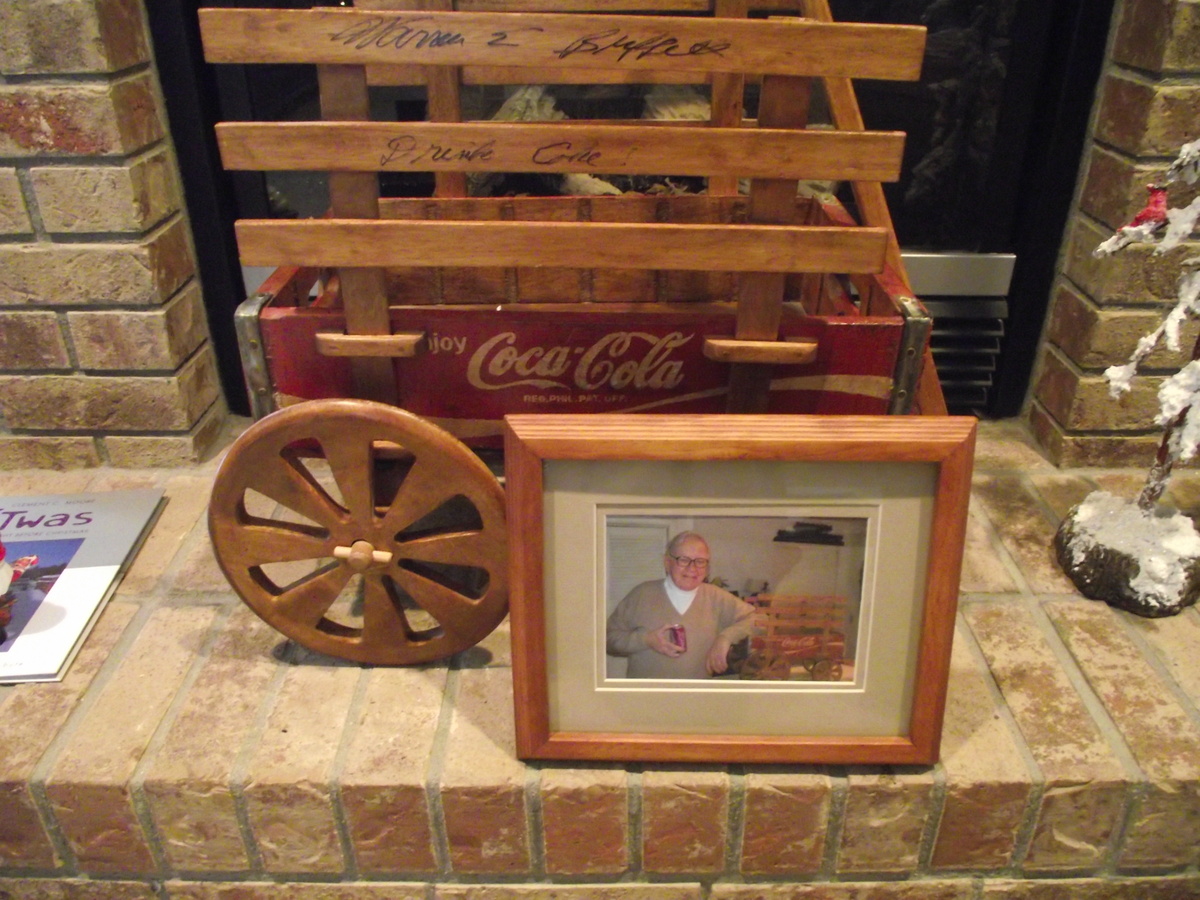 Coca Cola Wagon Autographed by Warren Buffett - Coca-Cola