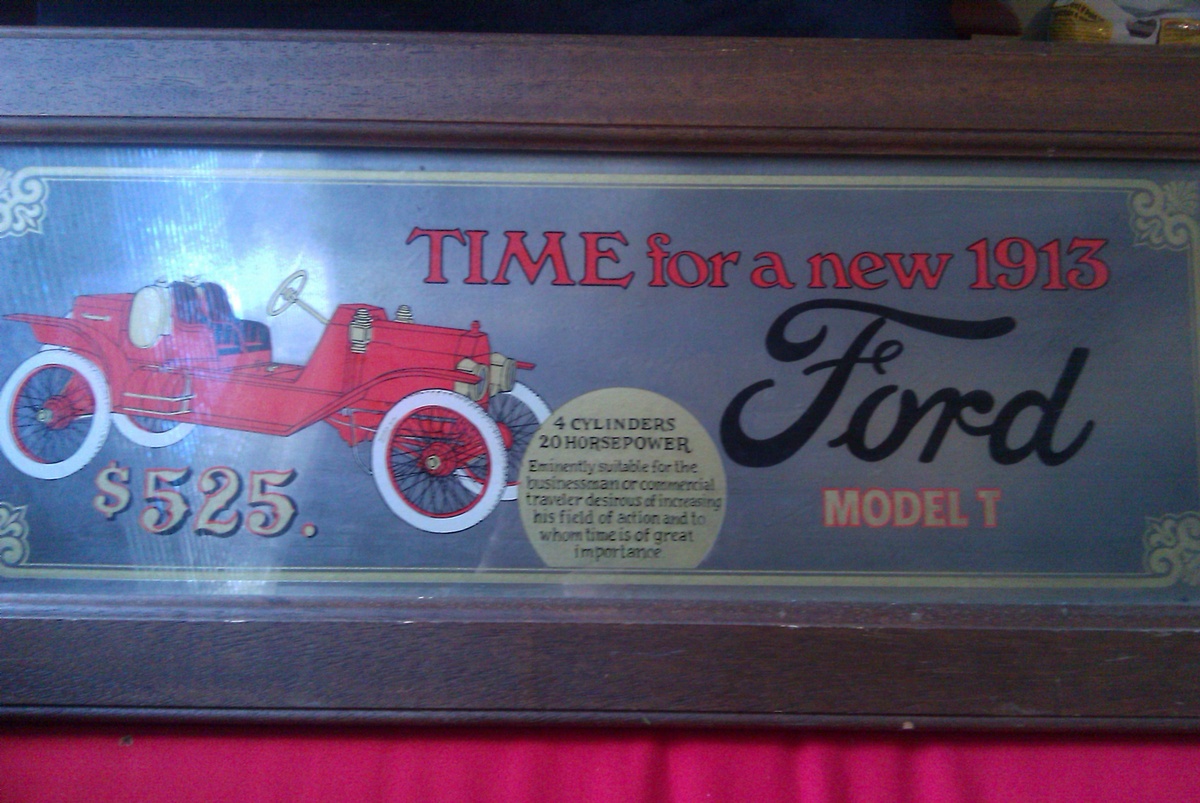 Ford Model T Sign