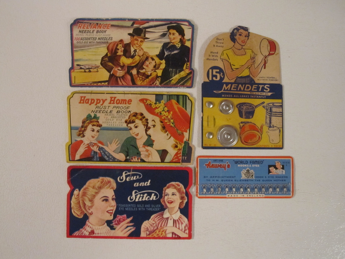 Vintage Clothing Repair Items - Sewing