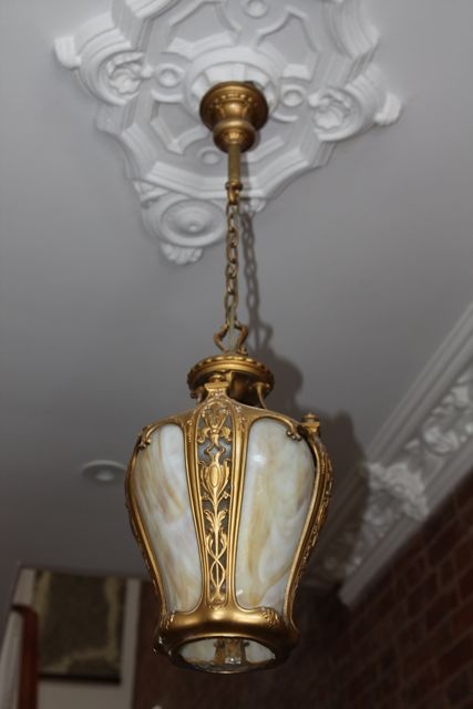 1880's entry light - need feedback on what it's worth.... - Lamps