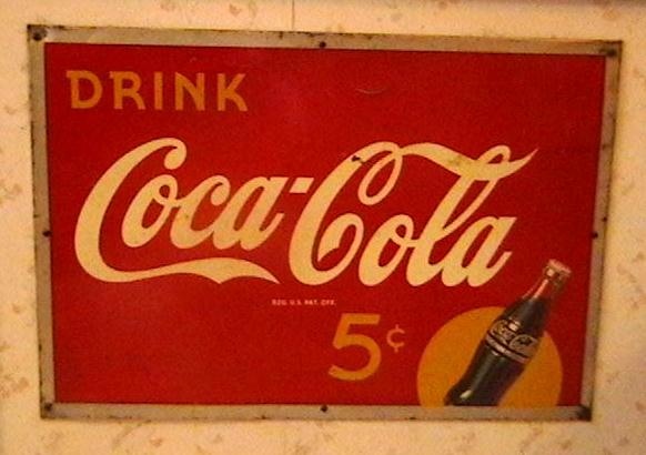 1940s Coca-Cola Sign 