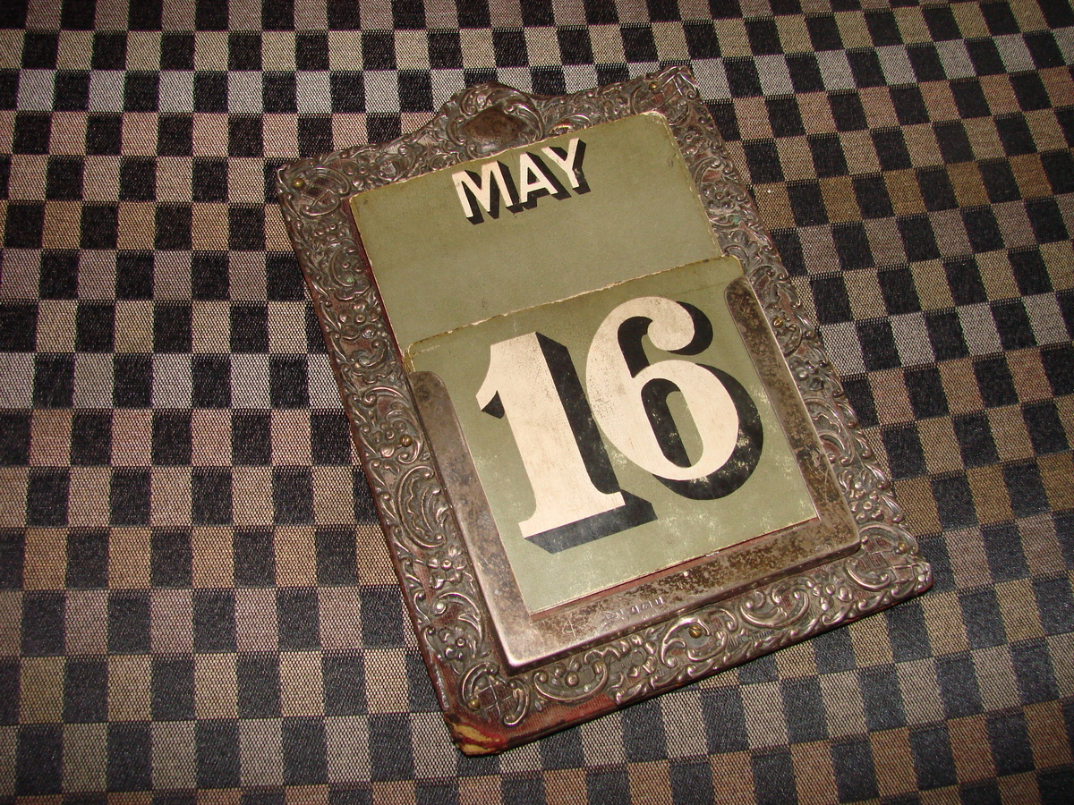 Antique Calendar England