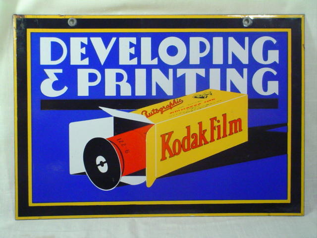 Art Deco Kodak Film Sign - Signs