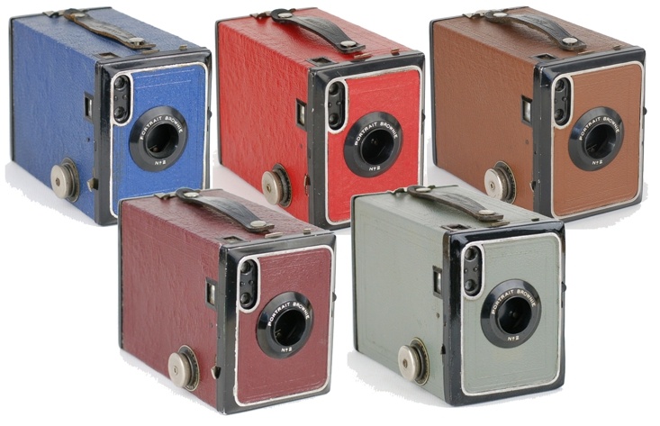 Kodak No 2 Brownie portrait camera