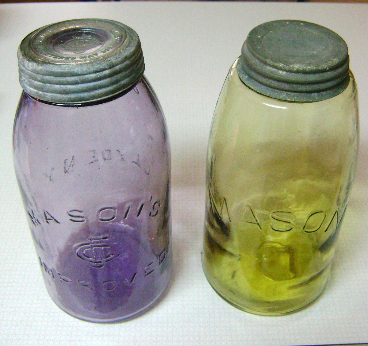 1/2 gal. Masons....color!