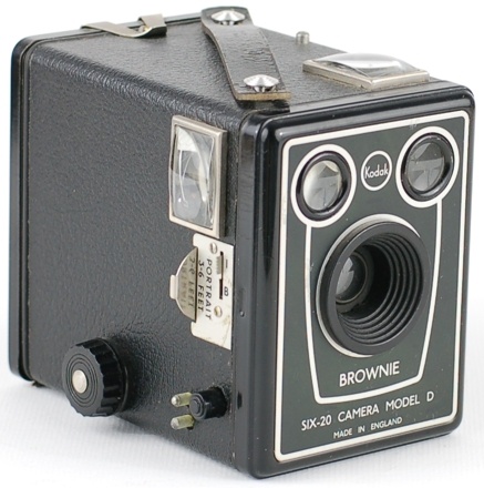 Brownie Six-20 camera model D Export version