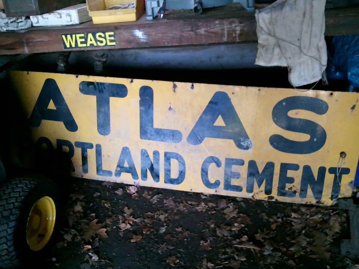 Atlas Portland Cement - Signs