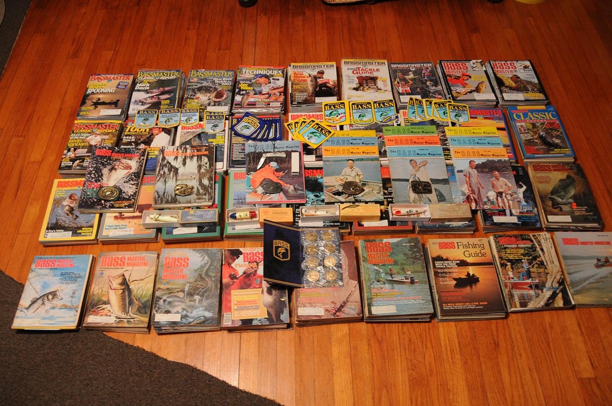 Complete Bassmaster Magazine Collection-PLUS