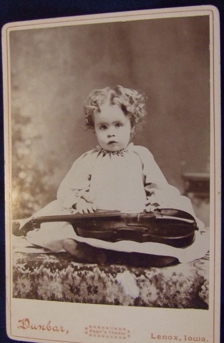The youngest fiddler c. 1880