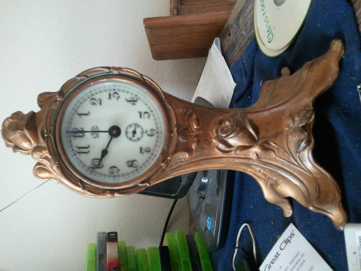 c. 1890's mantle clock.  - Clocks