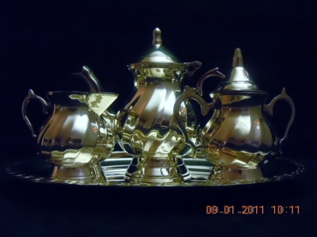 Silver Plated Miniature Tea/Coffee Set - Salesman Sample?
