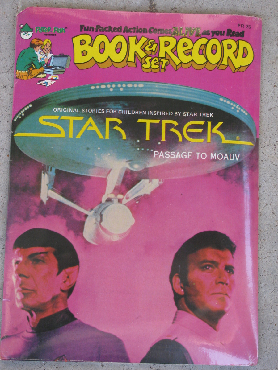 Unopened Star Trek Book and Record Set by Peter Pan Records. - Records