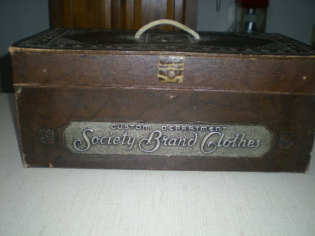 Suit Salesman sample case or Tailor case - Advertising