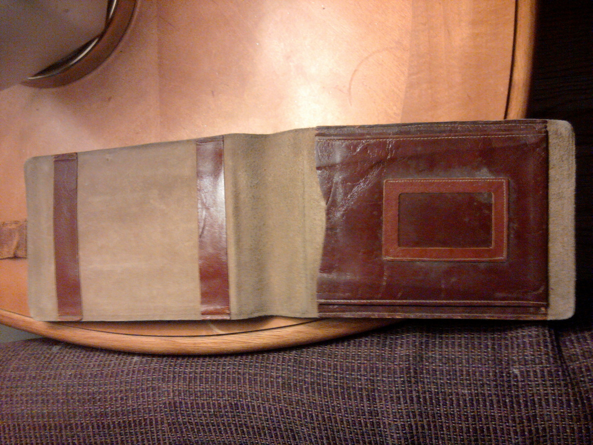 Suede Wallet