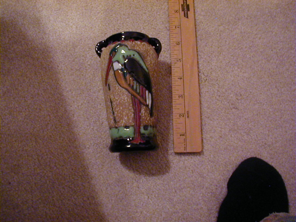 Help Identifying This Vase (with stork)