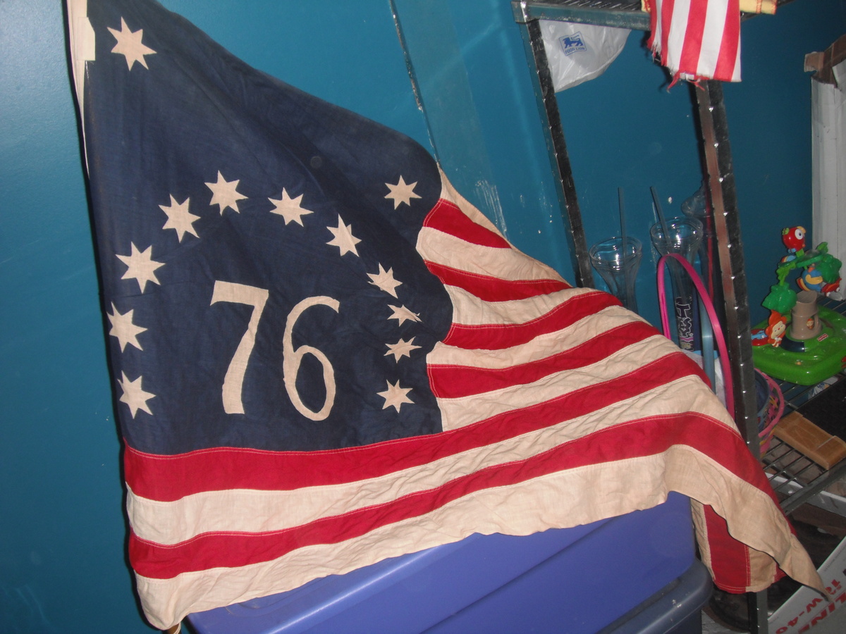 Bennington 13 star american flag. - Victorian Era