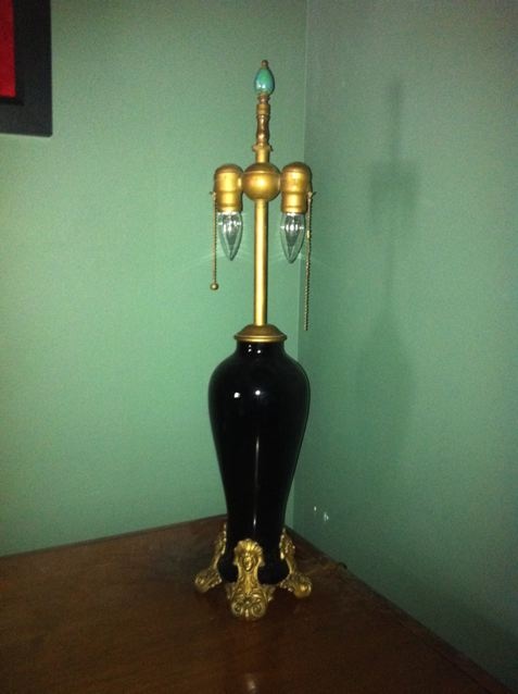 Vase lamp