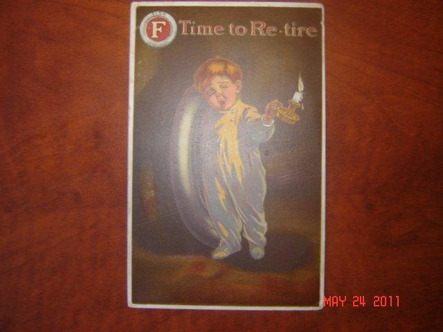 Fisk Tire Boy Post Cards and Ink Blotters - Petroliana