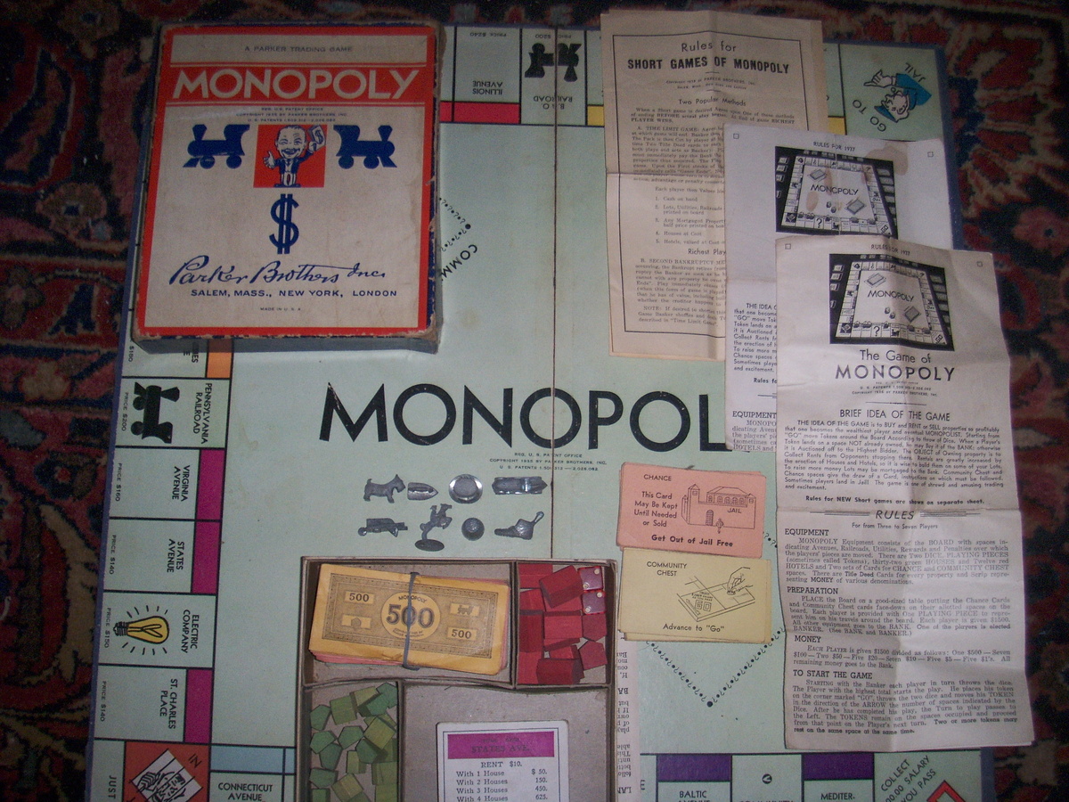1935 monopoly game