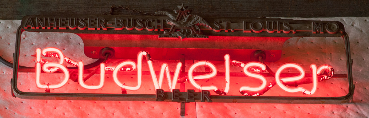 Anheuser Busch St. Louis Neon