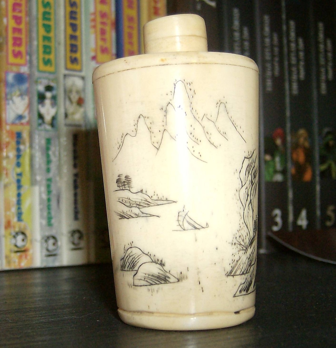 Bone Snuff Bottle