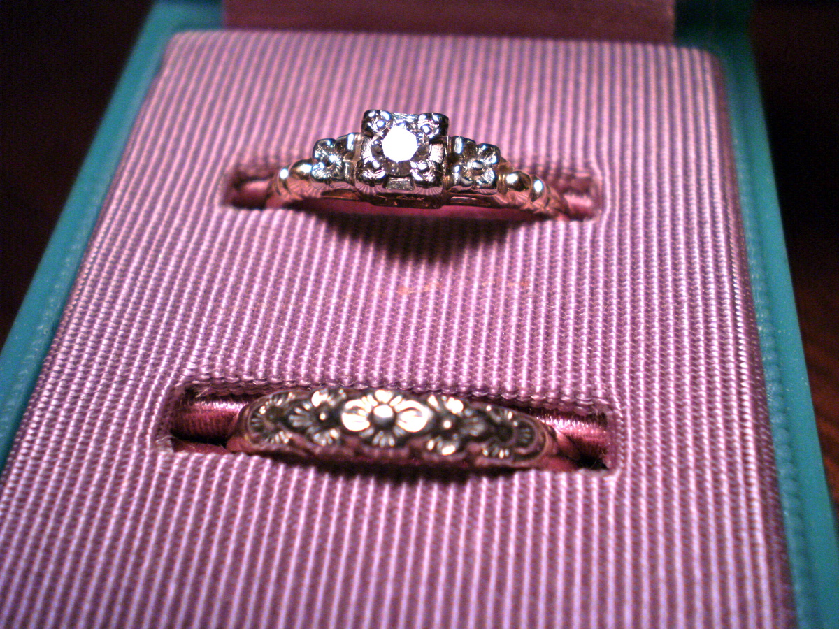 vintage wedding rings for women