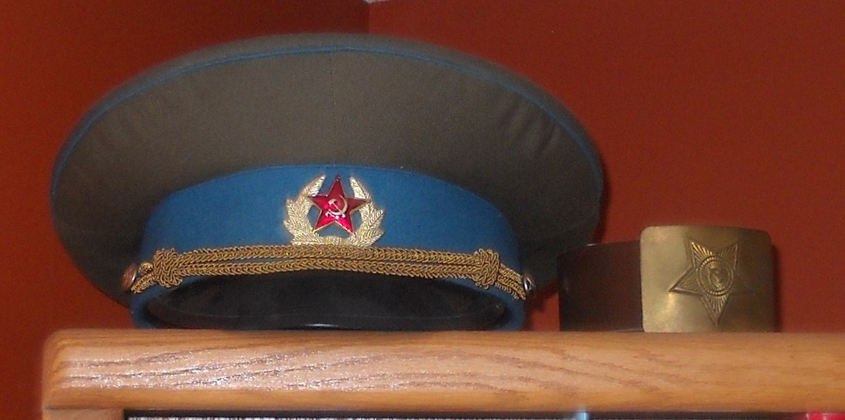 Soviet Soldier Hat and Belt