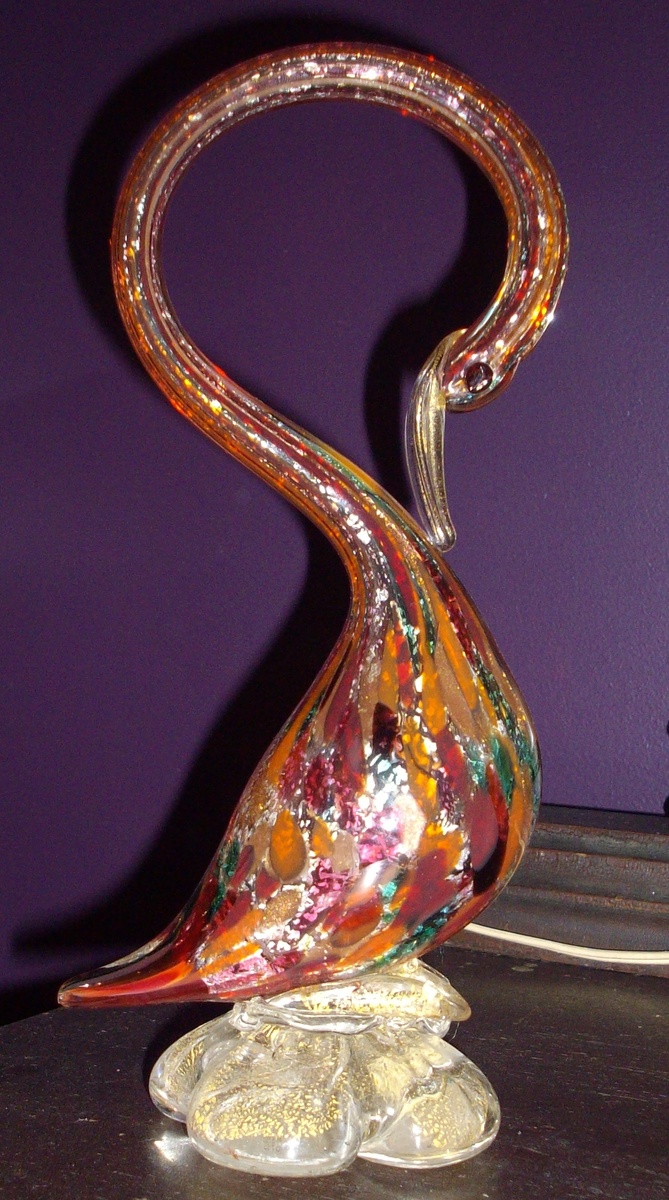Art glass bird. - Art Glass
