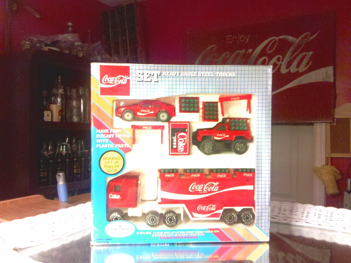 coca cola truck set - Coca-Cola