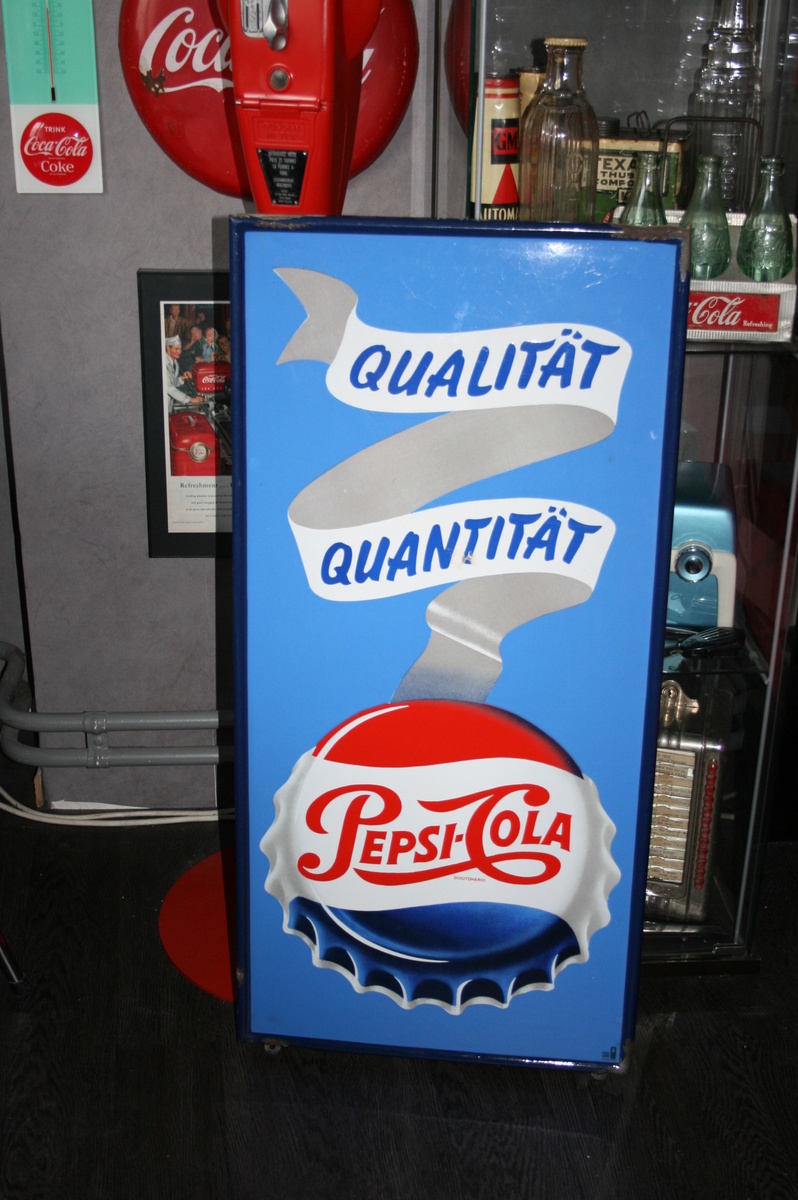 pepsi cola sign