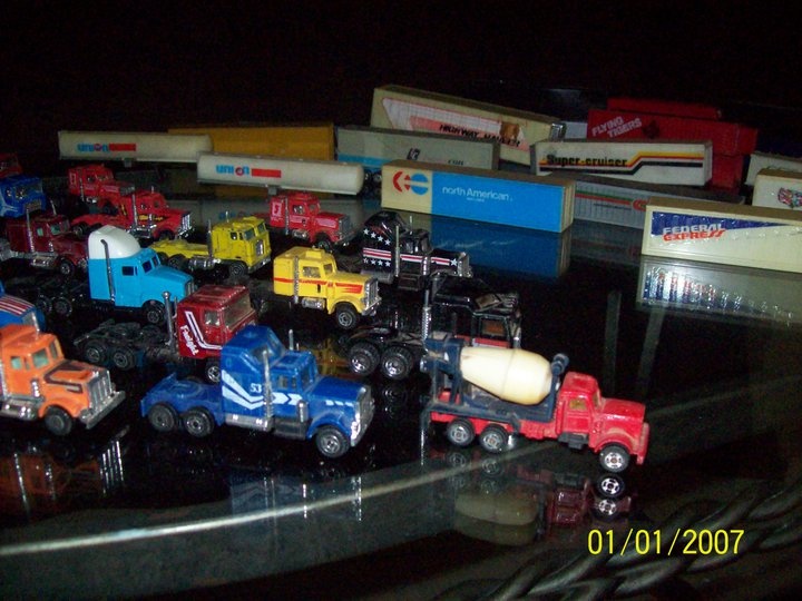 Die-cast Toy truck collection 